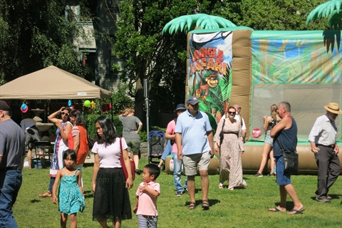 Strawberry Festival in the West End, Vancouver, BC, Canada
