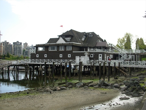 Vancouver Rowing Club in Stanley Park, Vancouver, BC, Canada