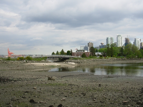 HMCS Discovery Naval Reserve in Stanley Park, Vancouver, BC, Canada