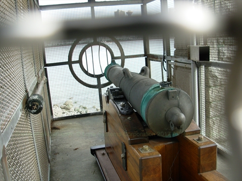 Nine O'Clock Gun in Stanley Park, Vancouver, BC, Canada