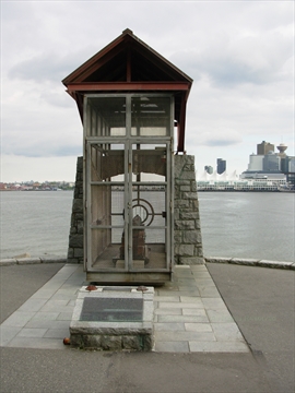 Nine O'Clock Gun in Stanley Park, Vancouver, BC, Canada