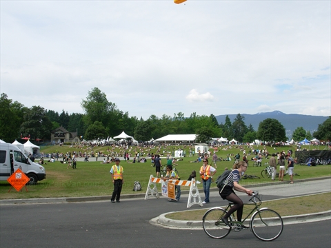 Brockton Point Picnic Area in Stanley Park, Vancouver, BC, Canada