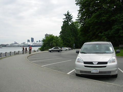 Brockton Point Parking Lot in Vancouver
