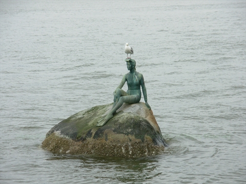 Lord Stanley Statue in Stanley Park, Vancouver, BC, Canada