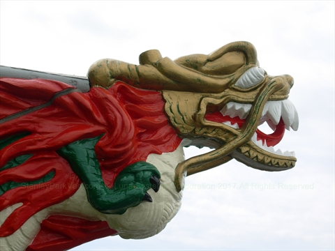 SS Empress of Japan Figurehead in Stanley Park, Vancouver, BC, Canada