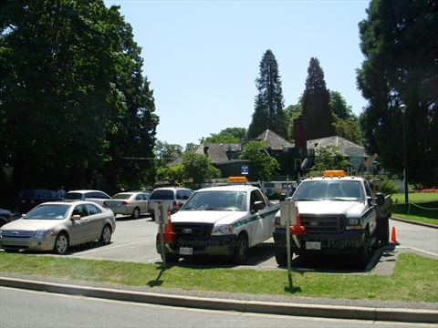 Fish House Parking Lot in Vancouver