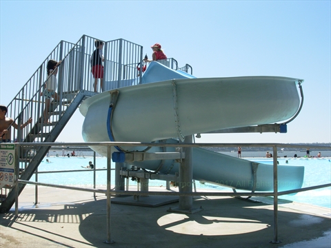 Second Beach Swimming Pool in Stanley Park, Vancouver, BC, Canada