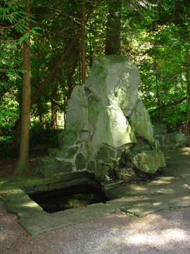 E. Pauline Johnson Memorial in Stanley Park, Vancouver, BC, Canada