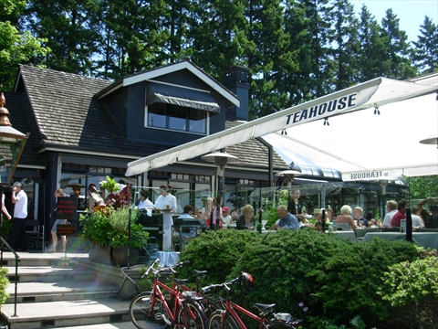Teahouse Restaurant in Stanley Park, Vancouver, BC, Canada