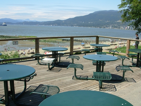 Third Beach in Stanley Park, Vancouver, BC, Canada