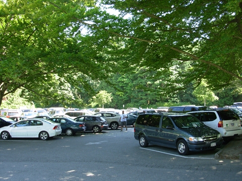 Third Beach Parking Lot in Vancouver