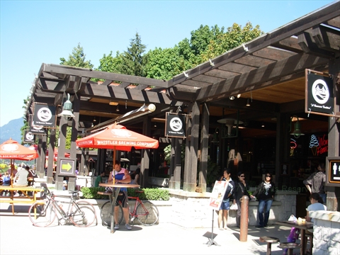 Washrooms at Prospect Point in Stanley Park, Vancouver, BC, Canada