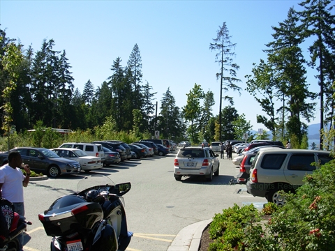 Prospect Point Parking Lot in Vancouver