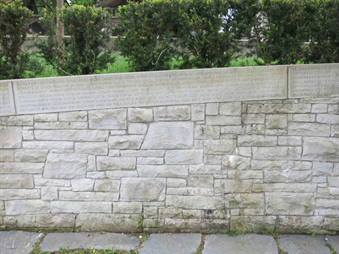 Air India memorial in Stanley Park