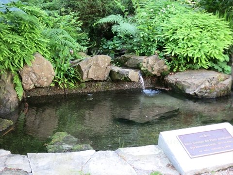 Air Force Garden of Remembrance in Stanley Park, Vancouver, BC, Canada