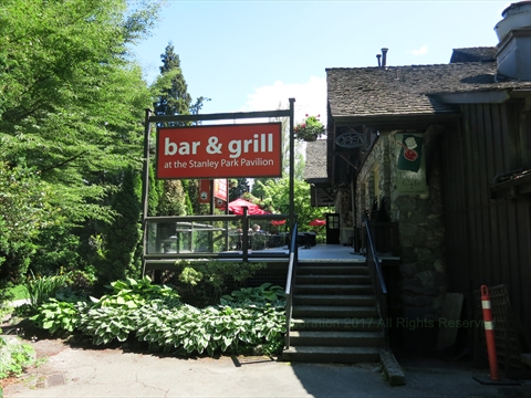Stanley's Bar and Grill Restaurant in Stanley Park, Vancouver, BC, Canada