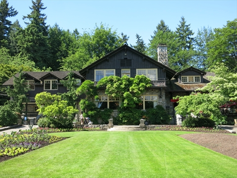 Stanley Park Pavilion in Stanley Park, Vancouver, BC, Canada