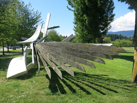 Devonian Harbour Park near Stanley Park, Vancouver, BC, Canada