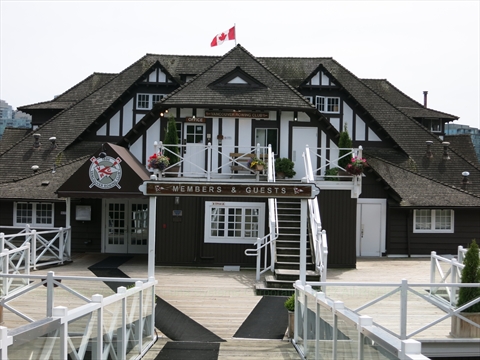Vancouver Rowing Club in Stanley Park, Vancouver, BC, Canada