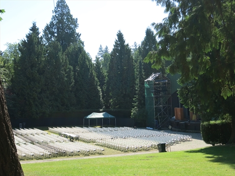 Malkin Bowl in Stanley Park, Vancouver, BC, Canada