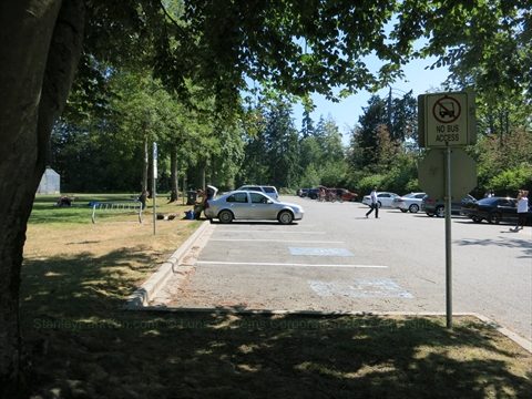 Prospect Point Parking Lot in Vancouver