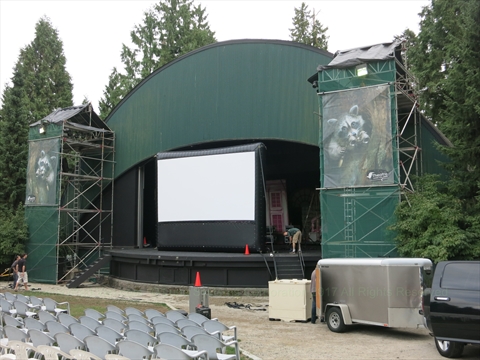 Malkin Bowl in Stanley Park, Vancouver, BC, Canada