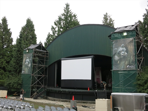 Malkin Bowl in Stanley Park, Vancouver, BC, Canada