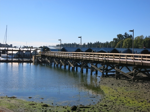 HMCS Discovery in Stanley Park, Vancouver, BC, Canada