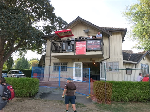Brockton Pavilion in Stanley Park, Vancouver, BC, Canada