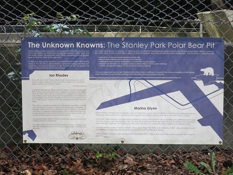 Polar Bear Compound Signboard