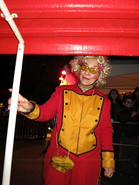 Halloween Ghost Miniature Train in Stanley Park, Vancouver, BC, Canada