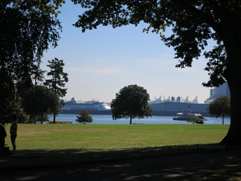 Brockton Point in Stanley Park, Vancouver, BC, Canada