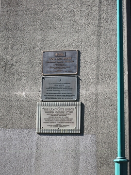 Lions Gate Bridge Plaques in Vancouver, BC, Canada