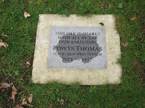Powys Thomas Memorial in Stanley Park, Vancouver, BC, Canada