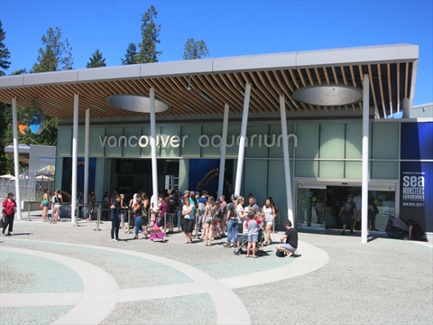 Vancouver Aquarium in Stanley Park, Vancouver, BC, Canada