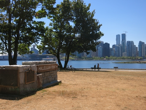 Hallelujah Point in Stanley Park, Vancouver, BC, Canada