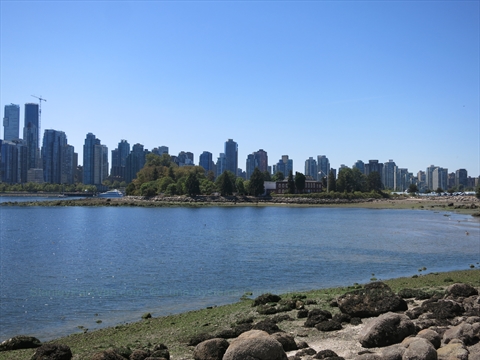 Deadman's Island in Stanley Park, Vancouver, BC, Canada