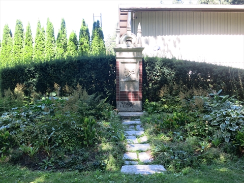 Shakespeare Garden in Stanley Park, Vancouver, BC, Canada