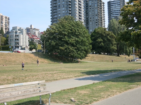 Sunset Beach Park at English Bay, Vancouver, BC, Canada