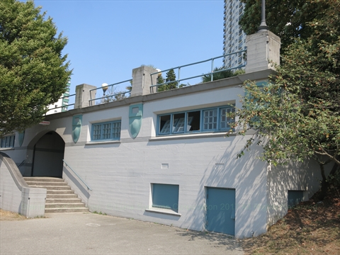 Washrooms at English Bay, Vancouver, BC, Canada