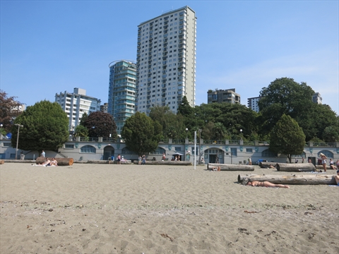 English Bay Beach, Vancouver, BC, Canada