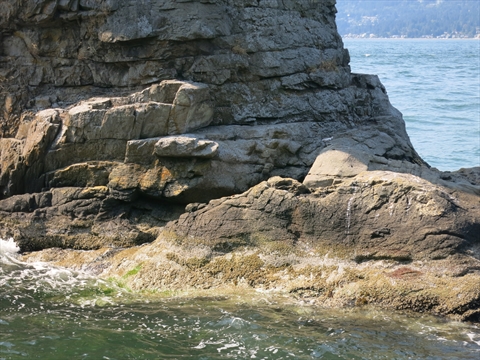 Siwash Rock in Stanley Park, Vancouver, BC, Canada