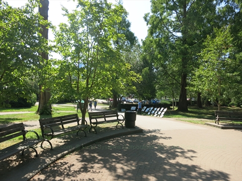 Painters Circle in Stanley Park, Vancouver, BC, Canada