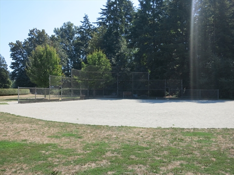 Brockton Playing Fields in Stanley Park, Vancouver, BC, Canada