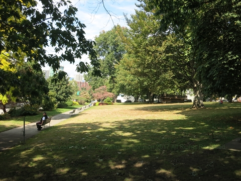 Alexandra Park at English Bay, Vancouver, BC, Canada