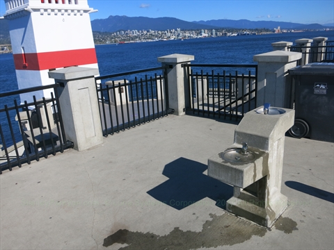 Brockton Point Lighthouse in Stanley Park, Vancouver, BC, Canada