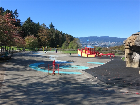Variety Kids Water Park in Stanley Park, Vancouver, BC, Canada