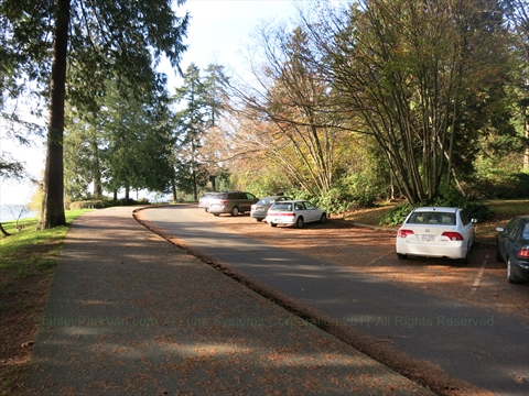 Second Beach Parking Lot in Vancouver