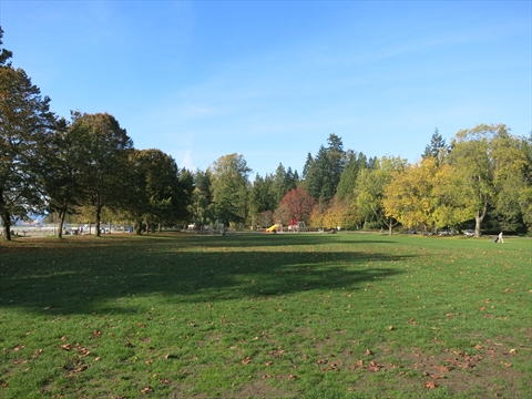 Ceperley Park in Stanley Park, Vancouver, BC, Canada