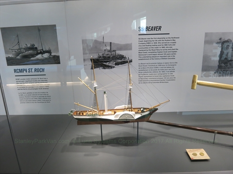 SS Beaver at the Port of Vancouver Discovery Centre